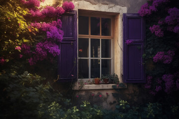 window and flowers