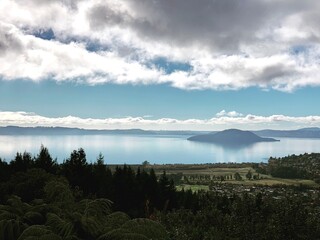 View from Rotorua Skyline