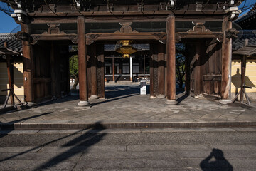 興正寺，京都，寺， 日本の建築物，木造，伝統,...