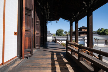 興正寺，京都，寺， 日本の建築物，木造，伝統,...