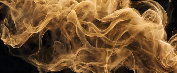 Beauty in a Mesmerizing Image of Swirling Smoke.
