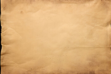 Vintage paper background isolated - (clipping path included. generative AI.
