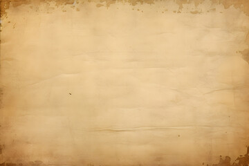 Vintage paper background isolated - (clipping path included. generative AI.