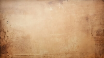 Fototapeta premium Vintage paper texture background, grunge old retro rustic cardboard brown empty blank space page. generative AI.