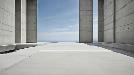 Obraz premium Cement concrete texture building space