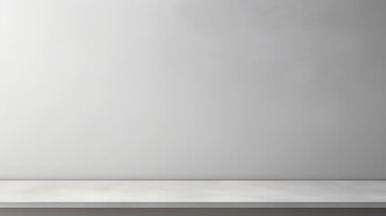 Background Grey Studio White Space Empty Gray Wall Desk Kitchen Overlay Podium Shadow 3d Minimal Solid Surface Pattern Abstract Texture Design Mockup Minimal Floor Wall Scene Loft Ceme : Generative AI