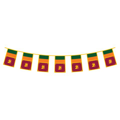 Sri Lanka Element Independence Day Illustration Design Vector
