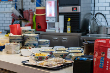 Rice roll preparation 2