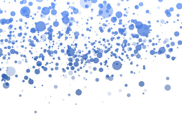 BOKEH BACKGROUND, LIGHT GLOWING CIRCLES FOR CHRISTMAS OR WINTER, BRIGHT BLUE WHITE BLURRY BRIGHT SHINING DESIGN, SPARKLING PATTERN, TEMPLATE FOR GIFTS OR PRESENTS