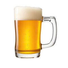 Mug of foam drink "beer" without background .png