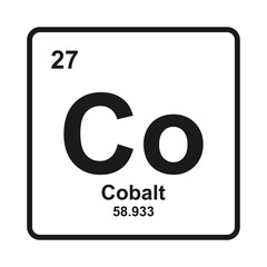 Cobalt element icon
