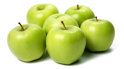 Crisp and Ripe A Heap of Freshly Picked Apples