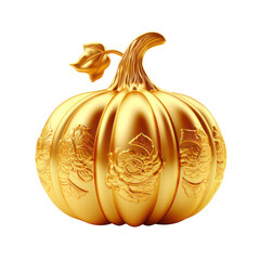 Gold pumpkin of Chinese New Year.
