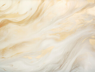 Obraz premium Abstract white liquid ocean and swirls of marble calm and peaceful background