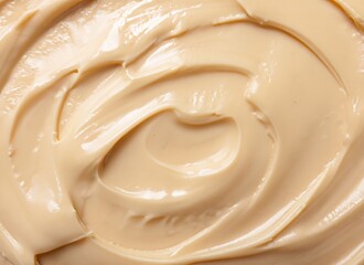 Whipped delicious sauce texture