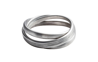 Stylish Silver Scarf Accessory On Transparent PNG