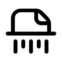 broken file line icon