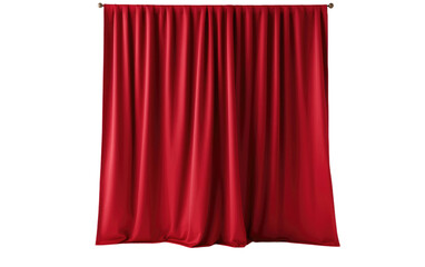 Acoustic Barrier Curtain On Isolated Background