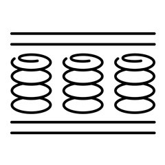 conical spring layer icon