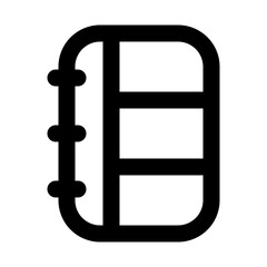 notebook line icon