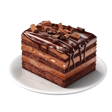 Chocolate cake clip art