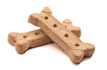 Dog Treat Isolated on a White Background