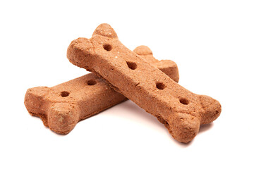 Dog Treat Isolated on a White Background