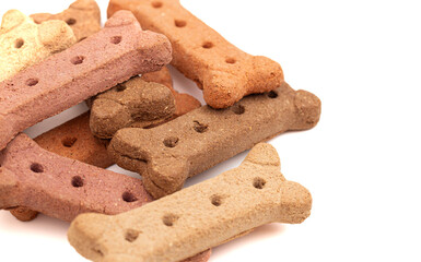 Dog Treat Isolated on a White Background