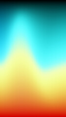 Modern Abstract Background with Wave Flui Liquid Element and Vibrant Yellow lemon Gradient Color