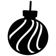 Merry christmas icon element and symbol in hand drawn style.