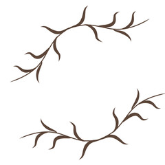 Branch ornate frame 