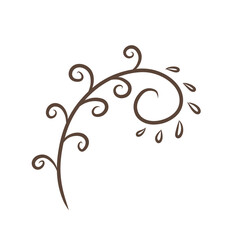 Illustration of swirl ornate 