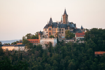 Fototapeta na wymiar Historisches Schloss Wernigerode
