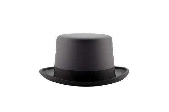 Classic Derby Hat Isolated on Transparent Background