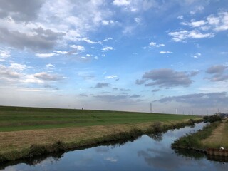 landscape with a river