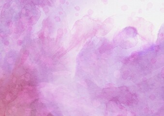 Fototapeta na wymiar abstract watercolor background with space, pink banner, minimalistic wallpaper with tender light pink watercolor smears 