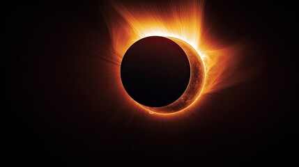 Total Solar Eclipse and Sun Corona, on March 9 2016 in Indonesia .
