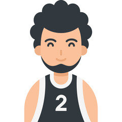 Basketball Player Icon