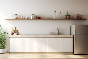 modern kitchen interior