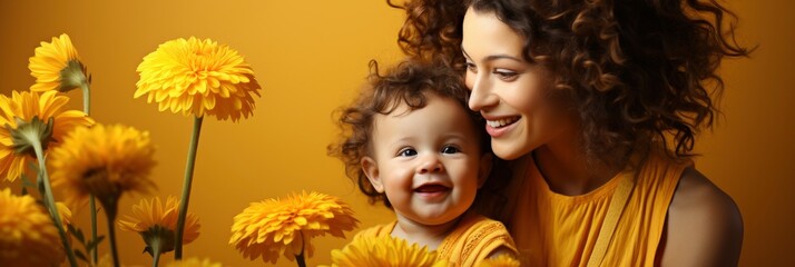 Young Happy Mother Her Little Toddler , Background Image For Website, Background Images , Desktop Wallpaper Hd Images