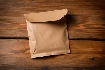 ecofriendly packaging , kraft paper pouch packet