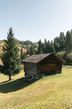 H&uuml;tte in den Dolomiten