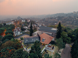 Fototapeta premium The Comfort House for Holiday in Tropical Country