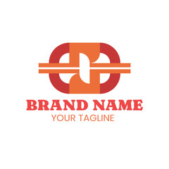 A simple minimalist food brand logo with two lines resembling chopsticks and an oval shape resembling a lunch box and negative space resembling a place used to put various types of food