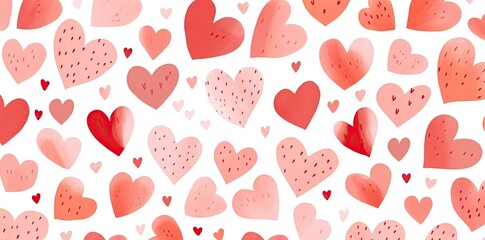 an illustration of a colorful heart pattern on white backgrounds
