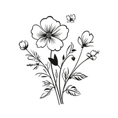 Line Drawing,
Line art png,
Line Art Prints,
Spring Clipart,
Line Art Rose,
Rose Clipart,
Floral SVG,
Flower PNG,
Wildflower svg,
Flower clipart,
Bouquet svg,
Tattoo svg,
Line Art,
svg files,
svg file