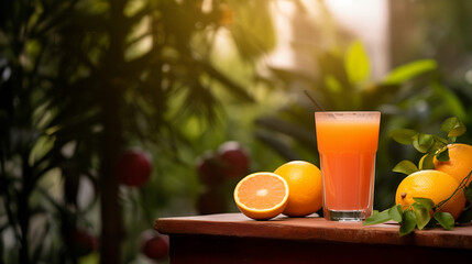 Fresh vegan healthy glass of fruit juice smoothy drink natural organic citrus orange lemon berry...