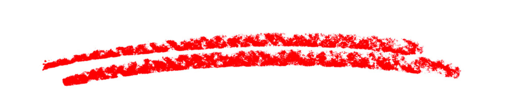 Zwei Linien zum doppelt Unterstreichen in rot