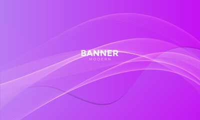 Purple abstract background with lines