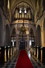 Obraz premium interior of the church 